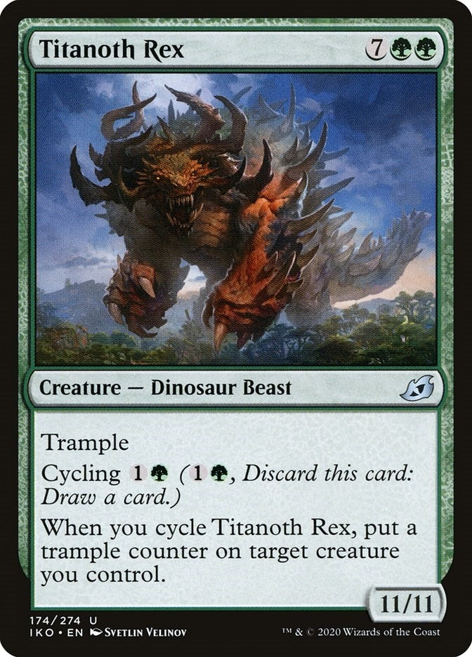 Image for Titanoth Rex (174) (IKO) - Magic: The Gathering