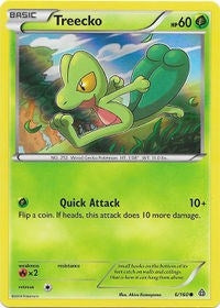 Treecko - 6/160 (Sheen Holo) (006/160) (MCAP)