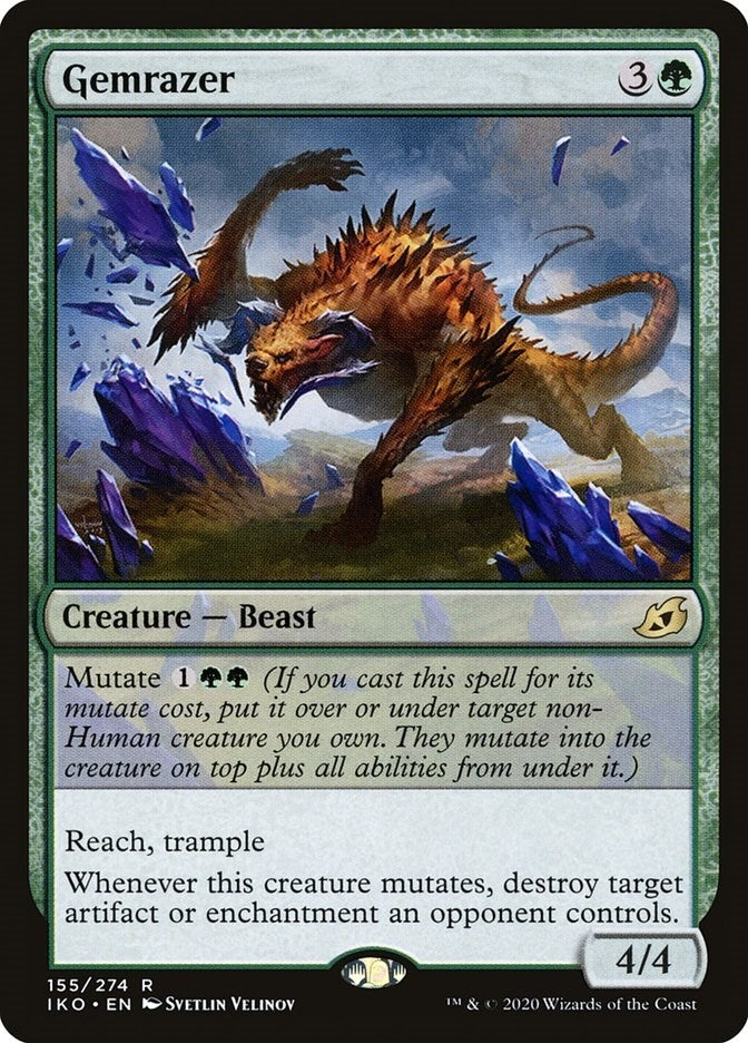 Image for Gemrazer (155) (IKO) - Magic: The Gathering