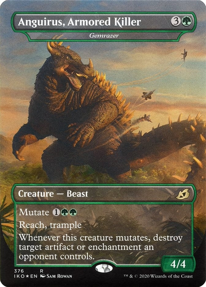 Anguirus, Armored Killer - Gemrazer (376) (IKO)