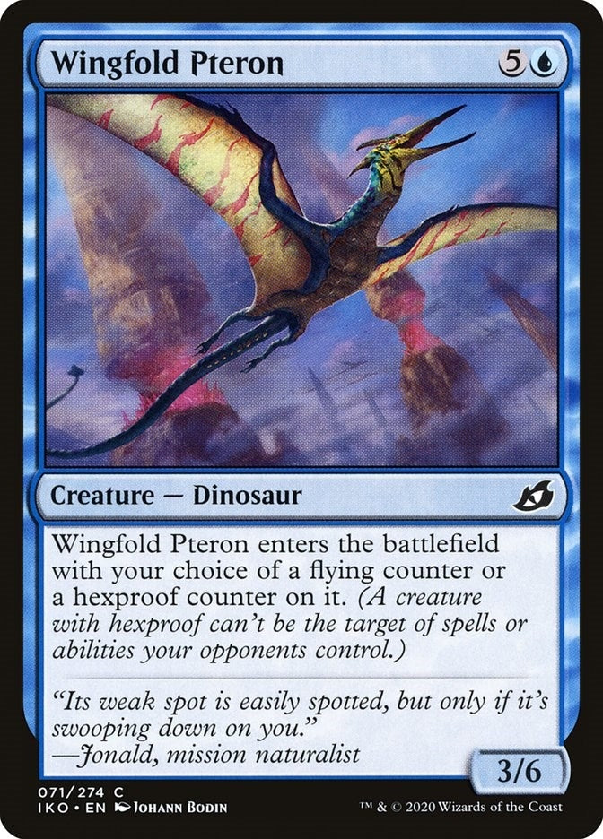 Image for Wingfold Pteron (71) (IKO) - Magic: The Gathering