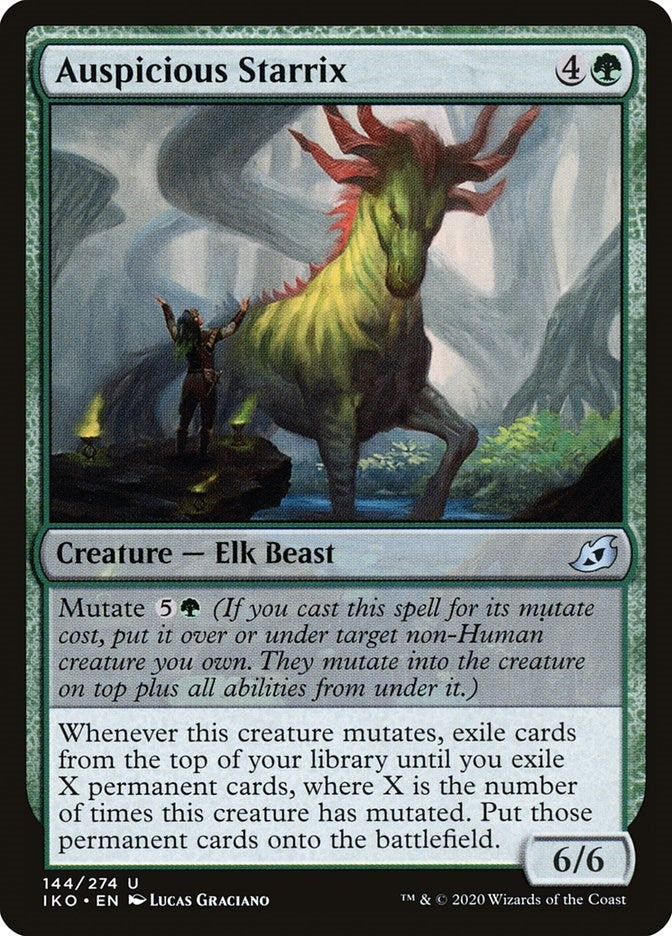 Image for Auspicious Starrix (144) (IKO) - Magic: The Gathering