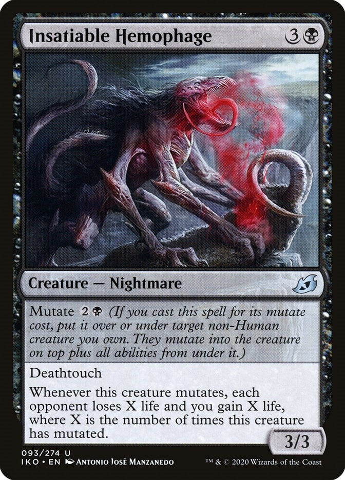 Image for Insatiable Hemophage (93) (IKO) - Magic: The Gathering