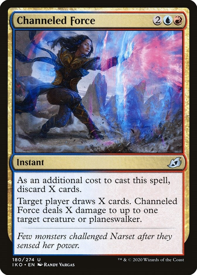 Image for Channeled Force (180) (IKO) - Magic: The Gathering