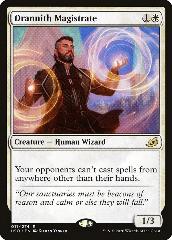 Image for Drannith Magistrate (11) (IKO) - Magic: The Gathering
