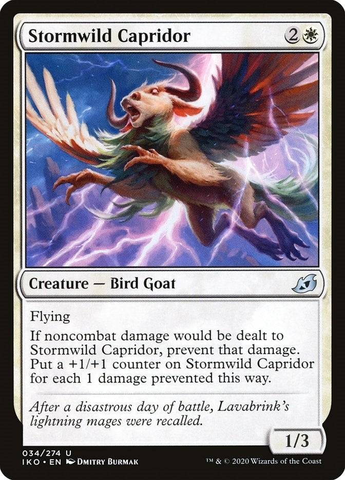 Image for Stormwild Capridor (34) (IKO) - Magic: The Gathering