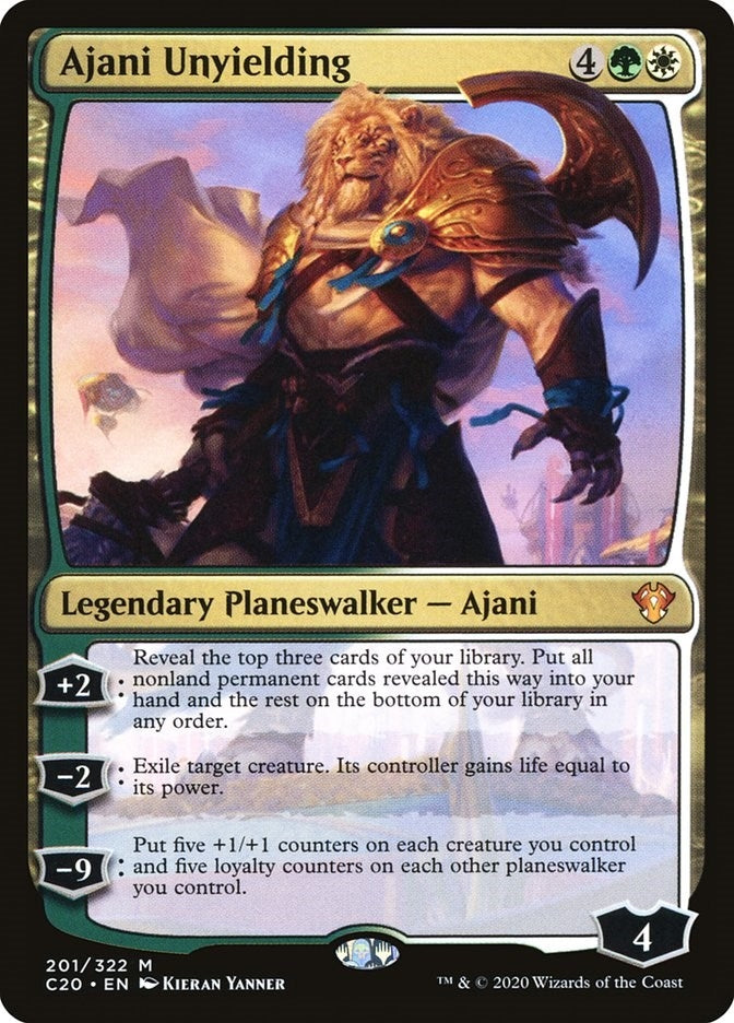 Ajani Unyielding (201) (C20)