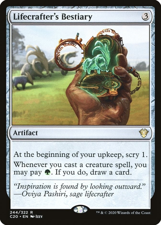 Image for Lifecrafter's Bestiary (244) (C20) - Magic: The Gathering