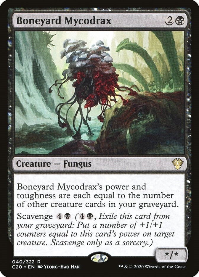 Image for Boneyard Mycodrax (40) (C20) - Magic: The Gathering