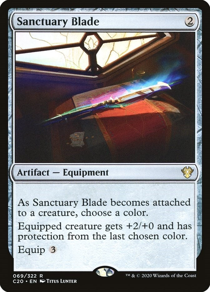 Image for Sanctuary Blade (69) (C20) - Magic: The Gathering