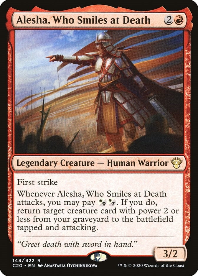 Alesha, Who Smiles at Death (143) (C20)