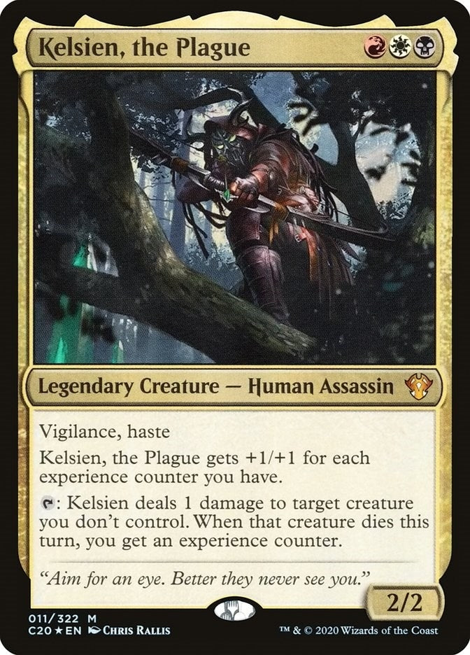 Image for Kelsien, the Plague (11) (C20) - Magic: The Gathering
