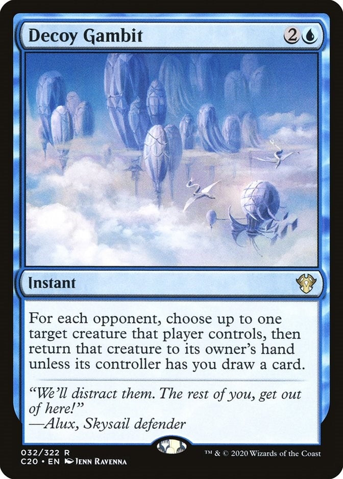 Image for Decoy Gambit (32) (C20) - Magic: The Gathering