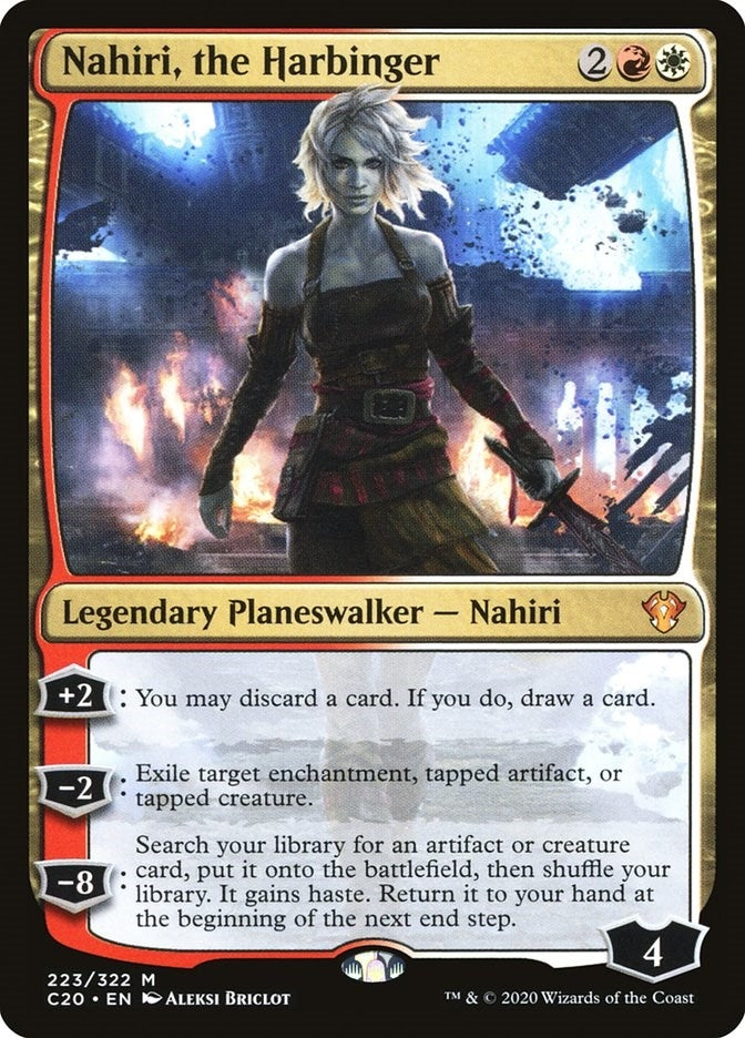 Image for Nahiri, the Harbinger (223) (C20) - Magic: The Gathering
