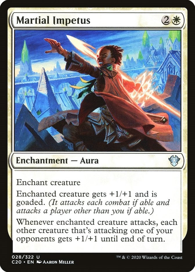 Image for Martial Impetus (28) (C20) - Magic: The Gathering