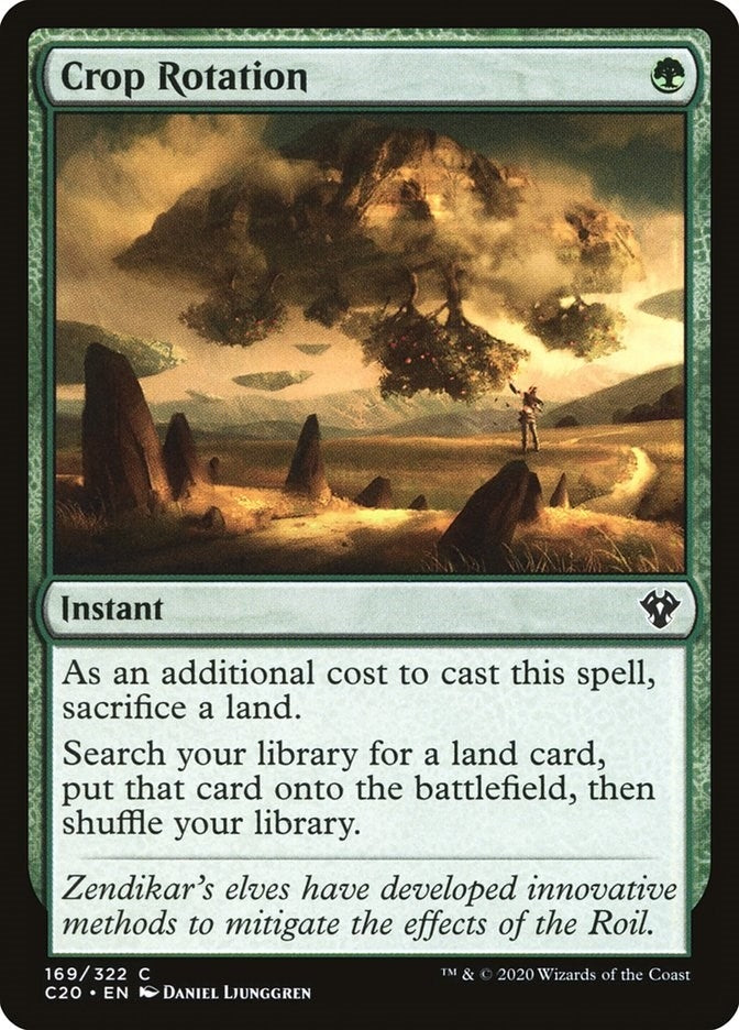 Image for Crop Rotation (169) (C20) - Magic: The Gathering