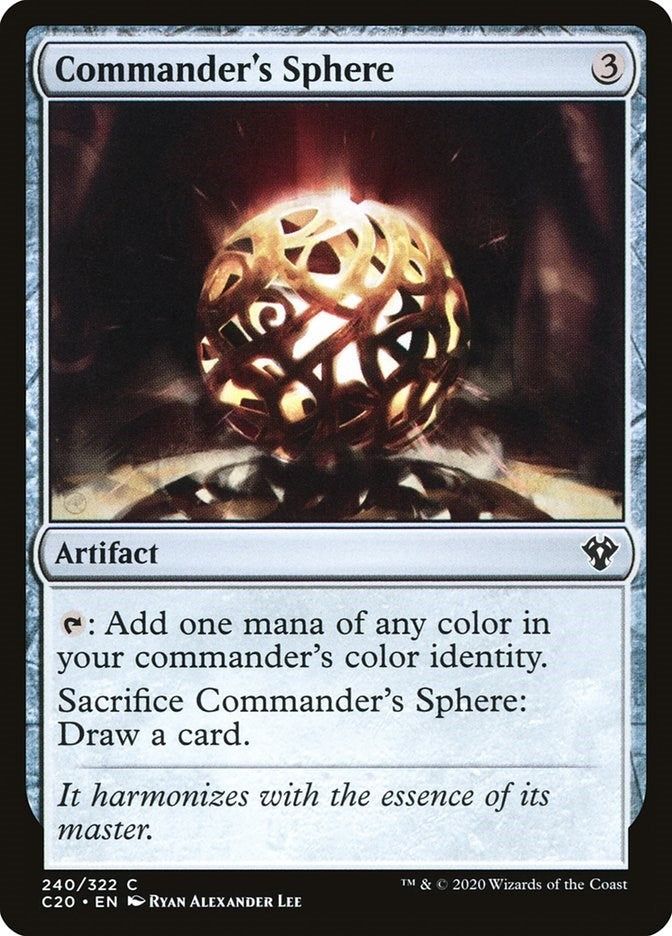 Image for Commander's Sphere (240) (C20) - Magic: The Gathering