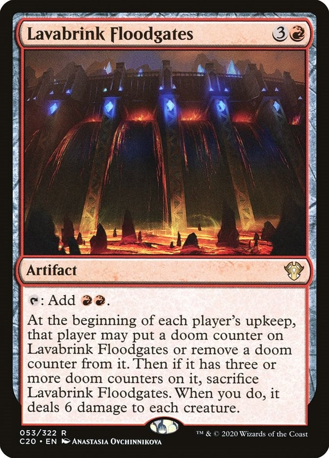 Image for Lavabrink Floodgates (53) (C20) - Magic: The Gathering