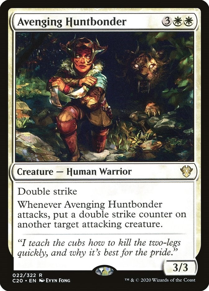 Image for Avenging Huntbonder (22) (C20) - Magic: The Gathering