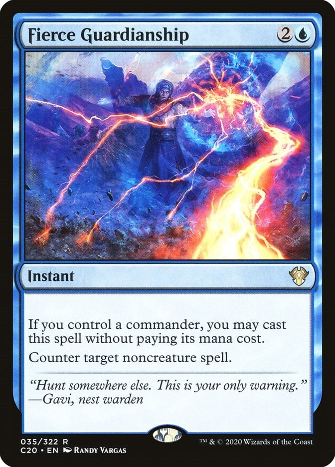 Image for Fierce Guardianship (35) (C20) - Magic: The Gathering