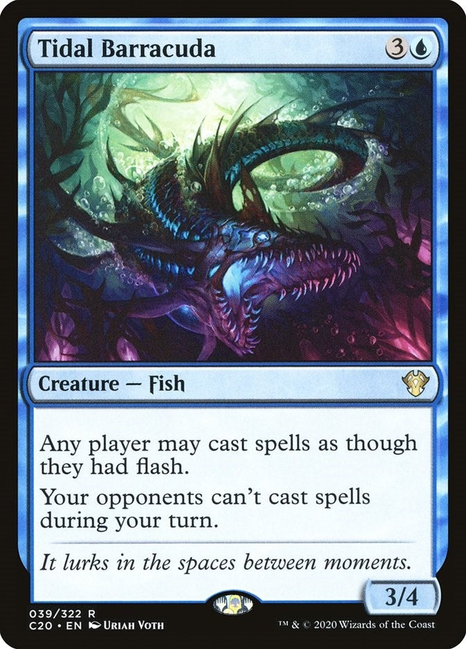 Image for Tidal Barracuda (39) (C20) - Magic: The Gathering