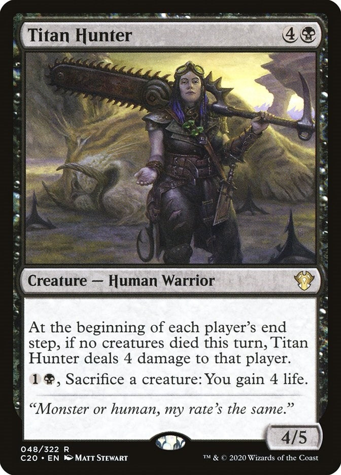 Image for Titan Hunter (48) (C20) - Magic: The Gathering