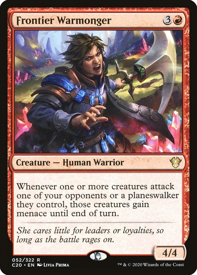Image for Frontier Warmonger (52) (C20) - Magic: The Gathering