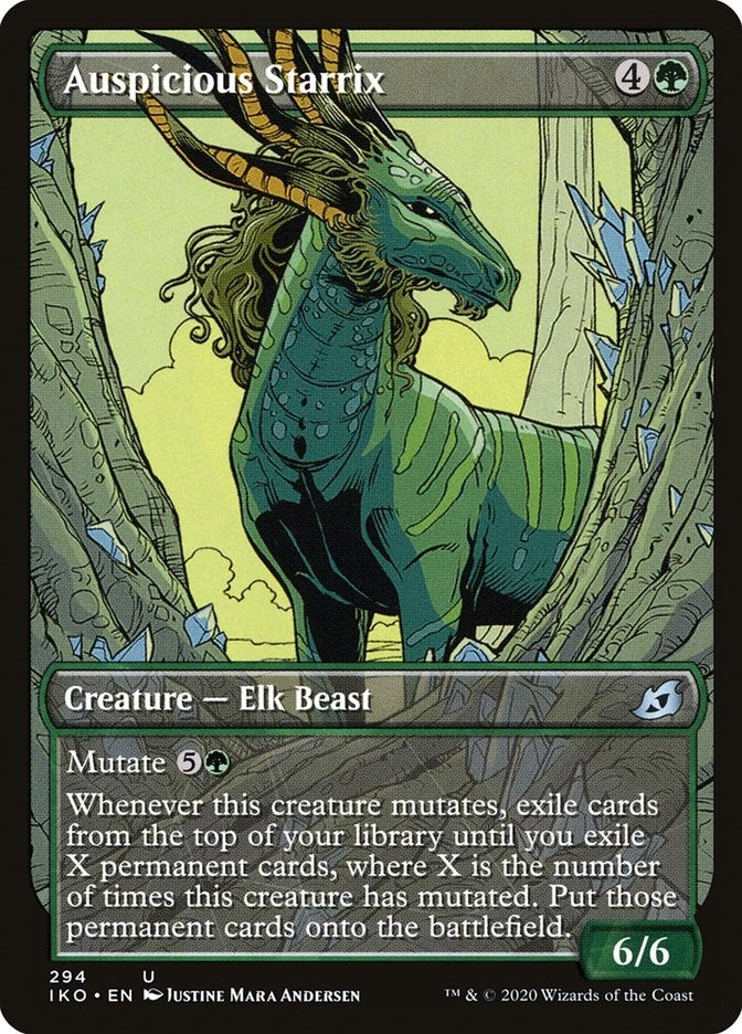 Image for Auspicious Starrix (Showcase) (294) (IKO) - Magic: The Gathering