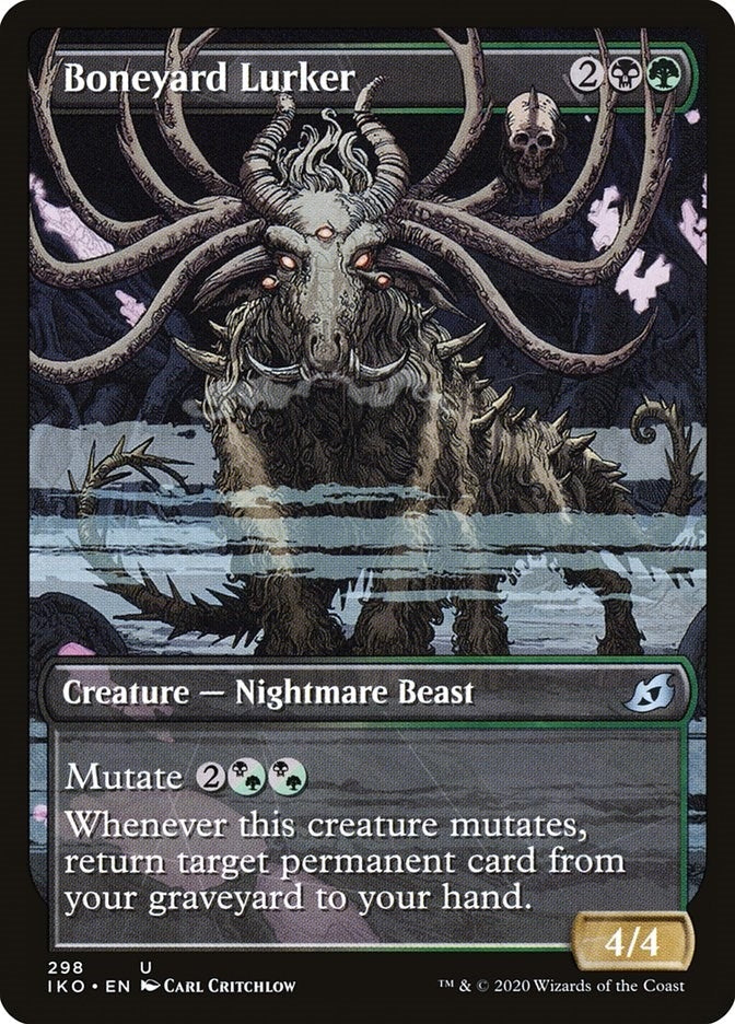 Image for Boneyard Lurker (Showcase) (298) (IKO) - Magic: The Gathering