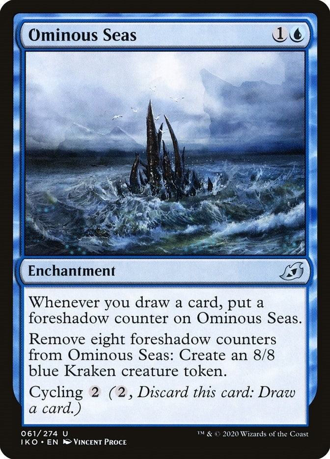 Image for Ominous Seas (61) (IKO) - Magic: The Gathering