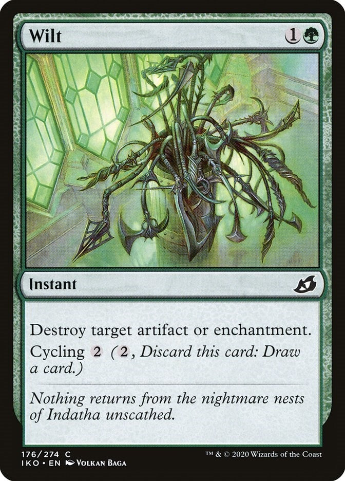 Image for Wilt (176) (IKO) - Magic: The Gathering