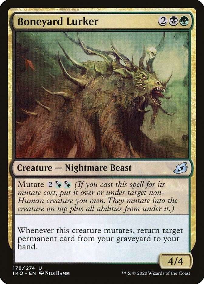 Image for Boneyard Lurker (178) (IKO) - Magic: The Gathering