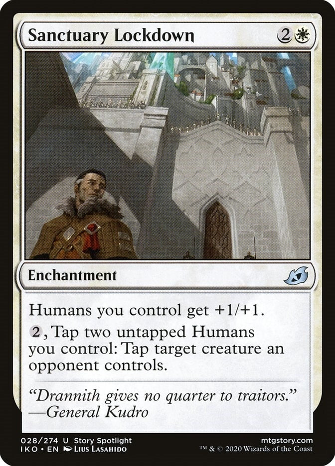 Image for Sanctuary Lockdown (28) (IKO) - Magic: The Gathering