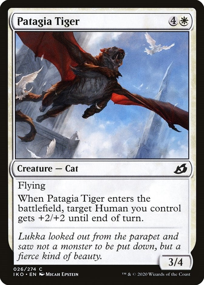 Image for Patagia Tiger (26) (IKO) - Magic: The Gathering