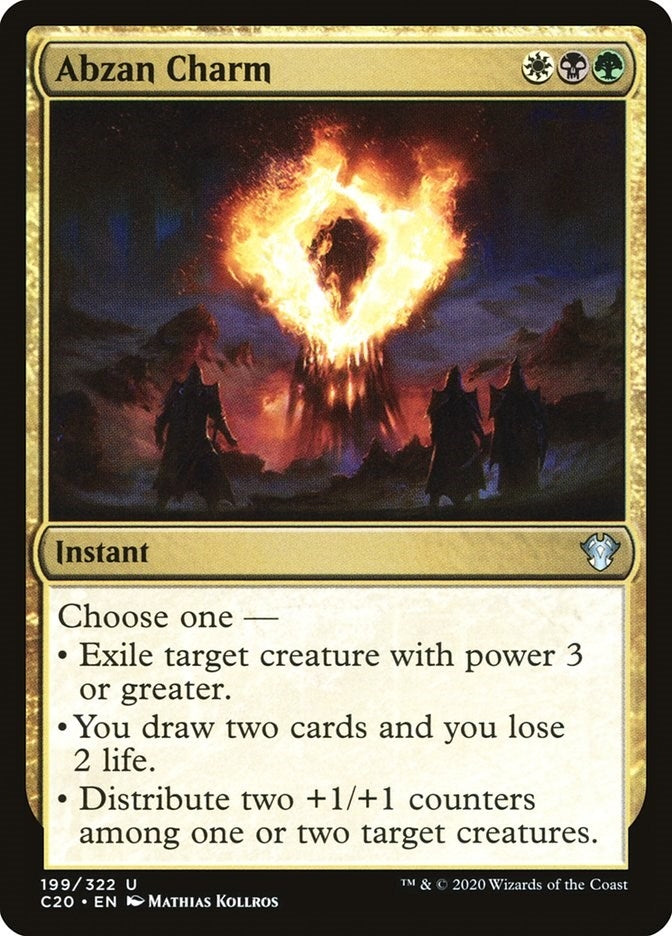 Abzan Charm (199) (C20)