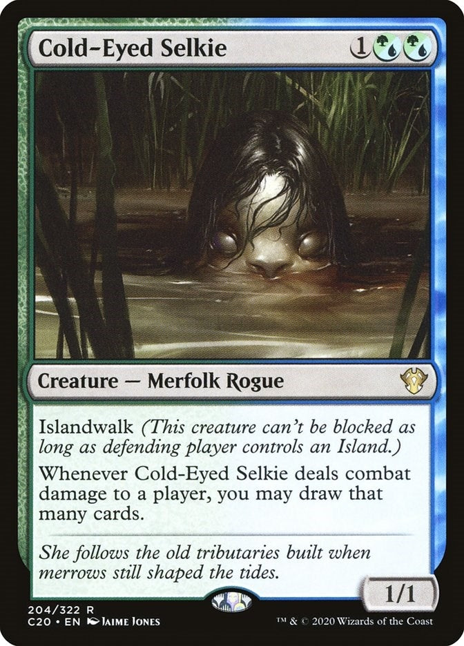 Image for Cold-Eyed Selkie (204) (C20) - Magic: The Gathering