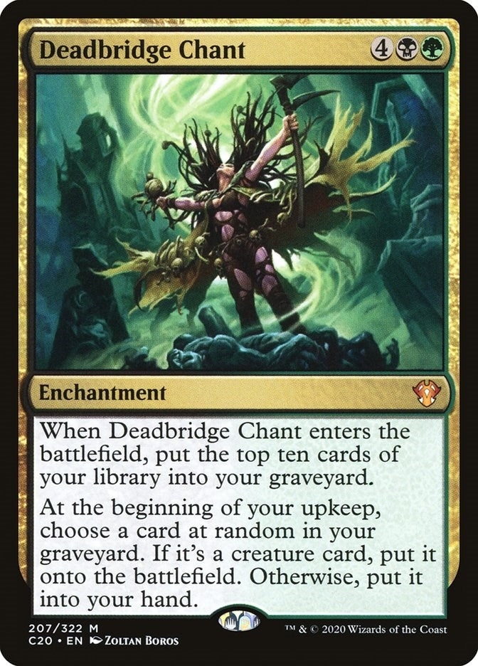 Image for Deadbridge Chant (207) (C20) - Magic: The Gathering