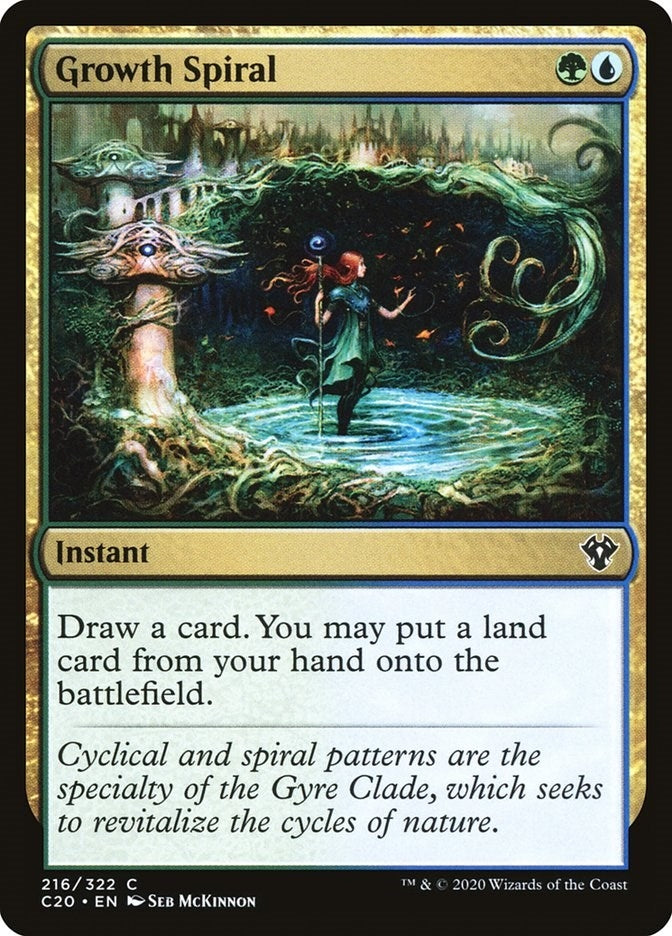 Image for Growth Spiral (216) (C20) - Magic: The Gathering