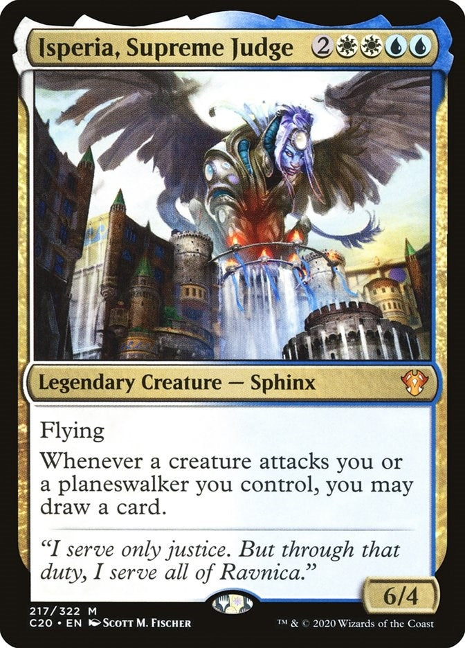 Image for Isperia, Supreme Judge (217) (C20) - Magic: The Gathering