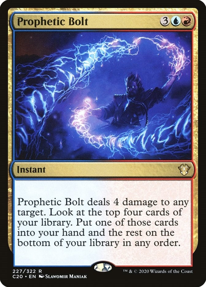 Image for Prophetic Bolt (227) (C20) - Magic: The Gathering