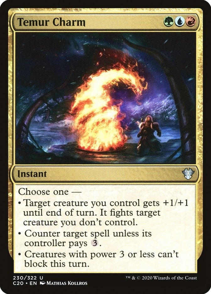 Image for Temur Charm (230) (C20) - Magic: The Gathering