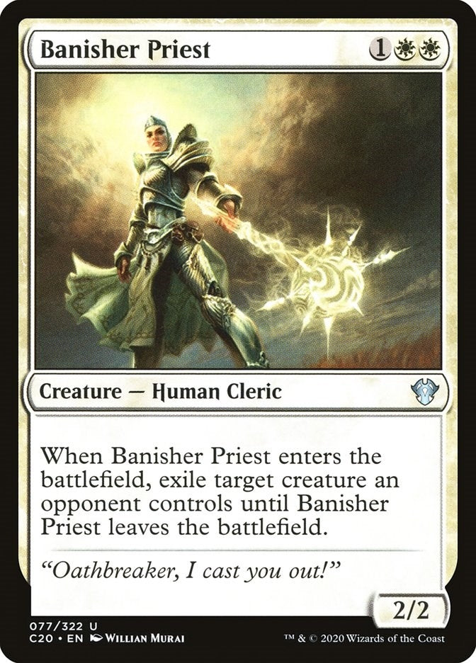 Image for Banisher Priest (77) (C20) - Magic: The Gathering