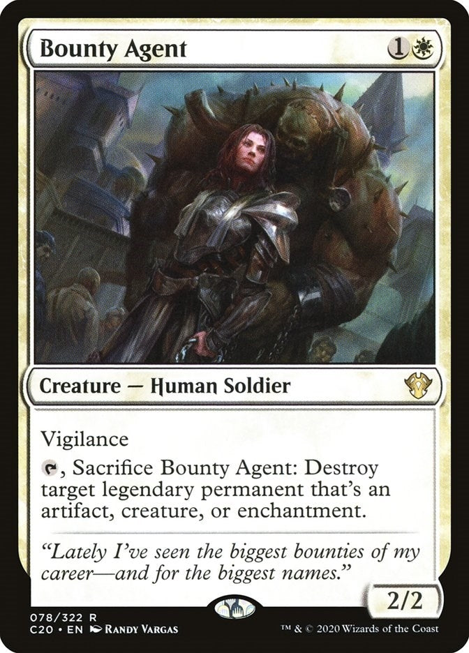 Image for Bounty Agent (78) (C20) - Magic: The Gathering