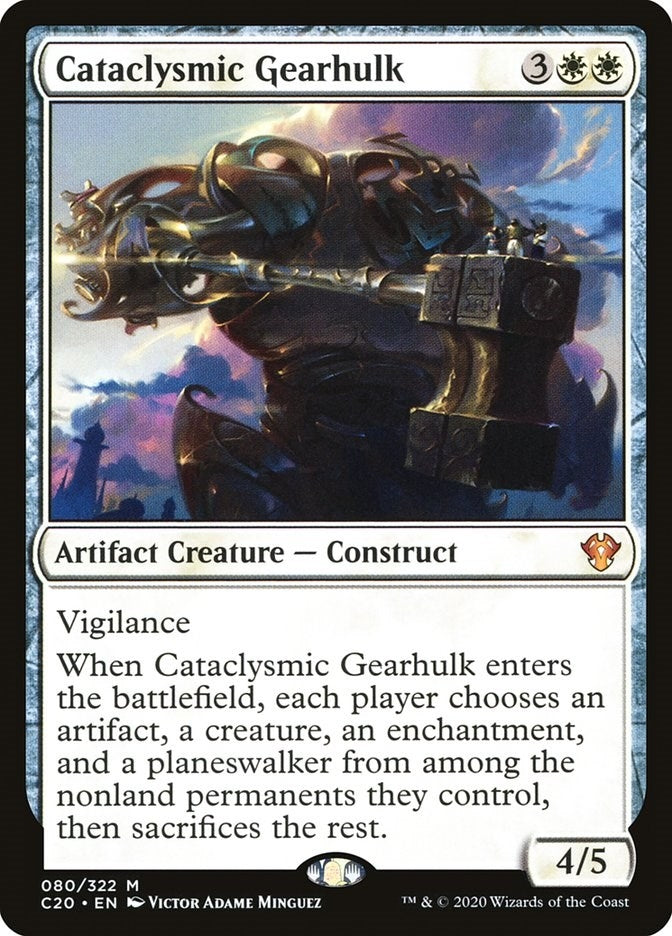 Image for Cataclysmic Gearhulk (80) (C20) - Magic: The Gathering