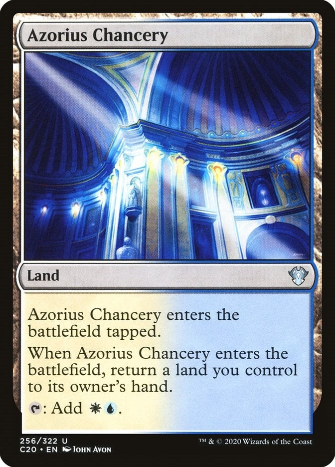 Image for Azorius Chancery (256) (C20) - Magic: The Gathering