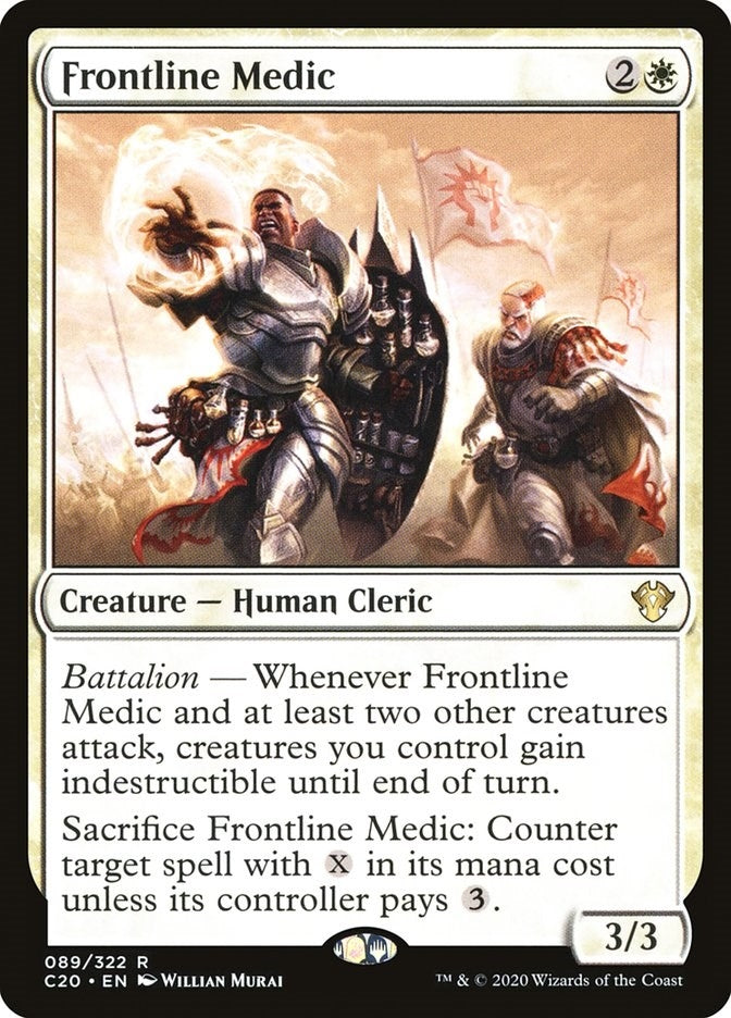 Image for Frontline Medic (89) (C20) - Magic: The Gathering