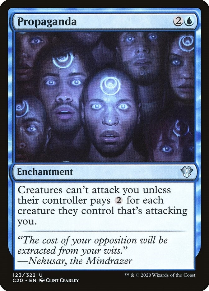 Image for Propaganda (123) (C20) - Magic: The Gathering