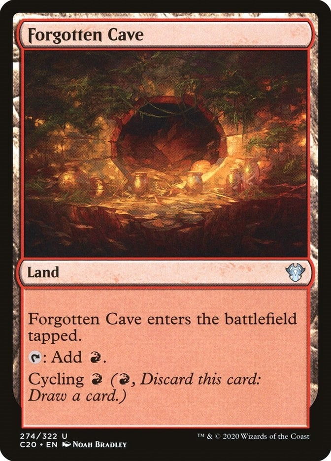 Image for Forgotten Cave (274) (C20) - Magic: The Gathering