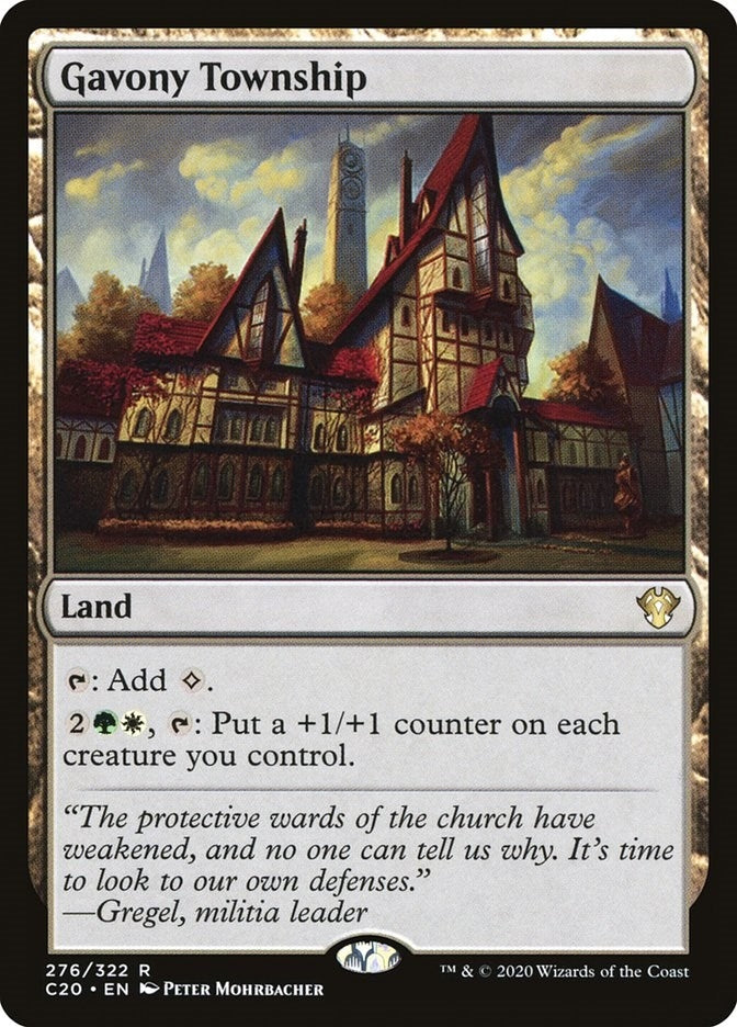 Image for Gavony Township (276) (C20) - Magic: The Gathering