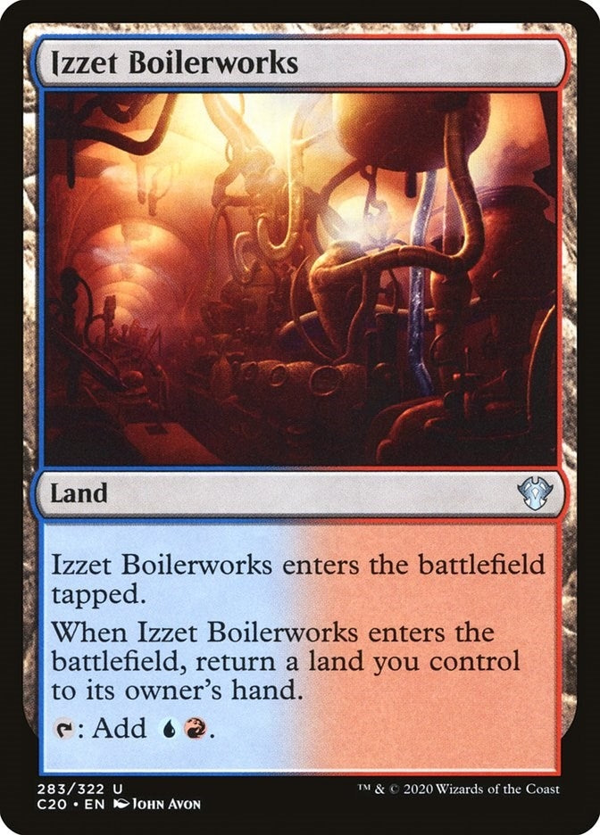Image for Izzet Boilerworks (283) (C20) - Magic: The Gathering